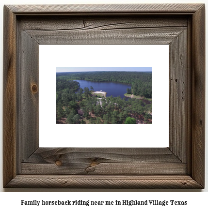 family horseback riding near me in Highland Village, Texas